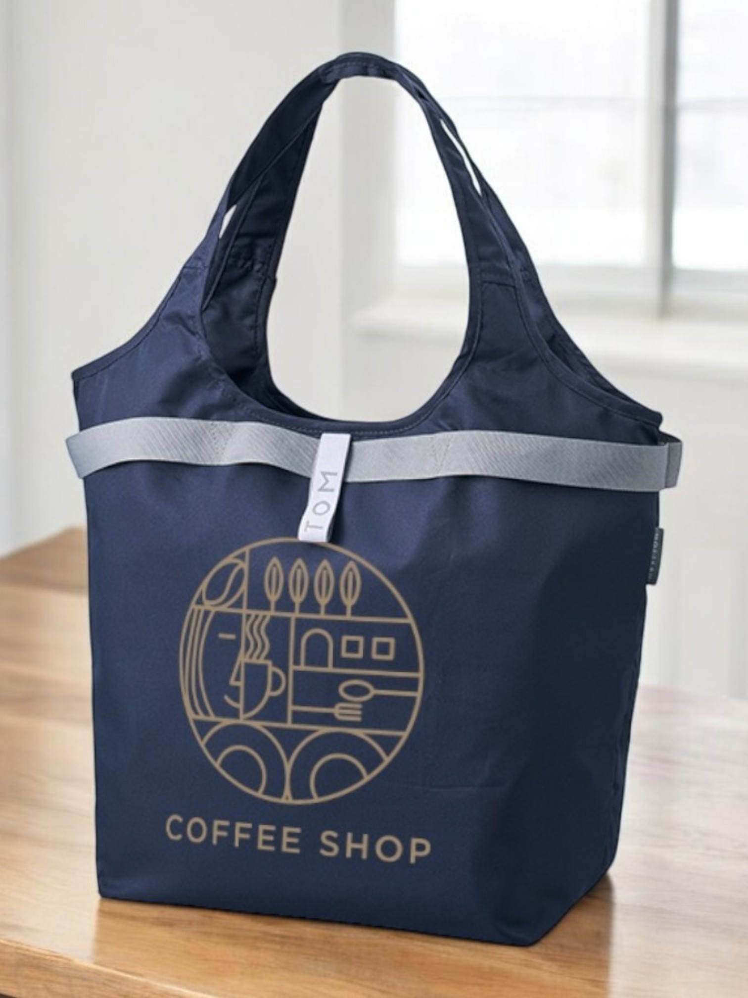 クルリトセルフレジで使いやすいコンパクトクーラーマルシェバッグ