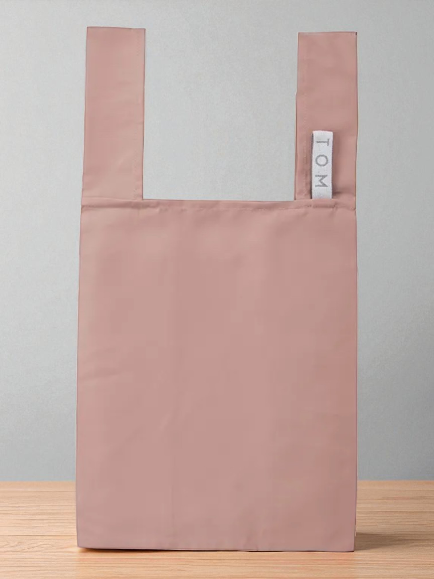 クルリトデイリーバッグ（ゴム色/グレー）