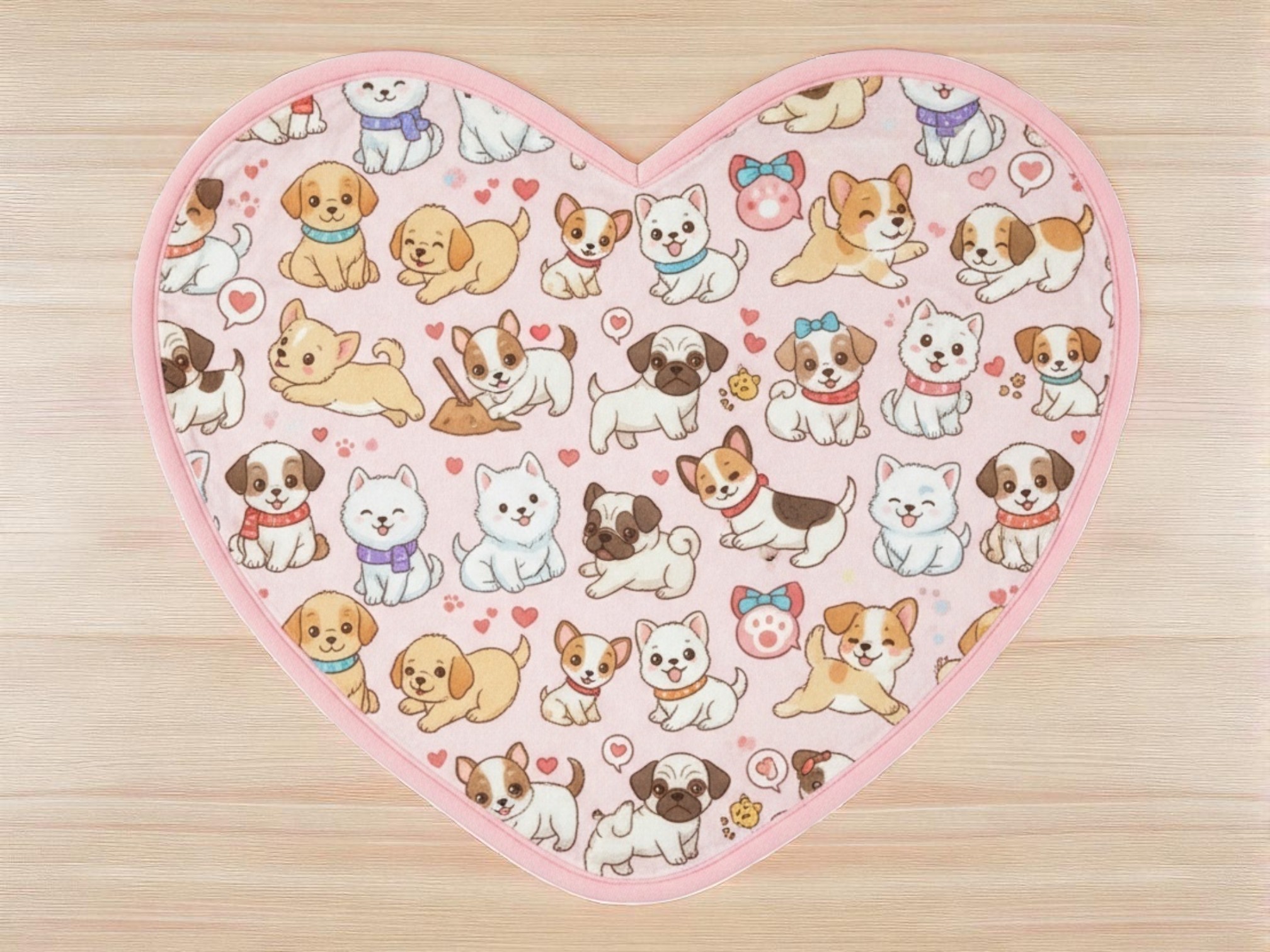 ハートブランケット