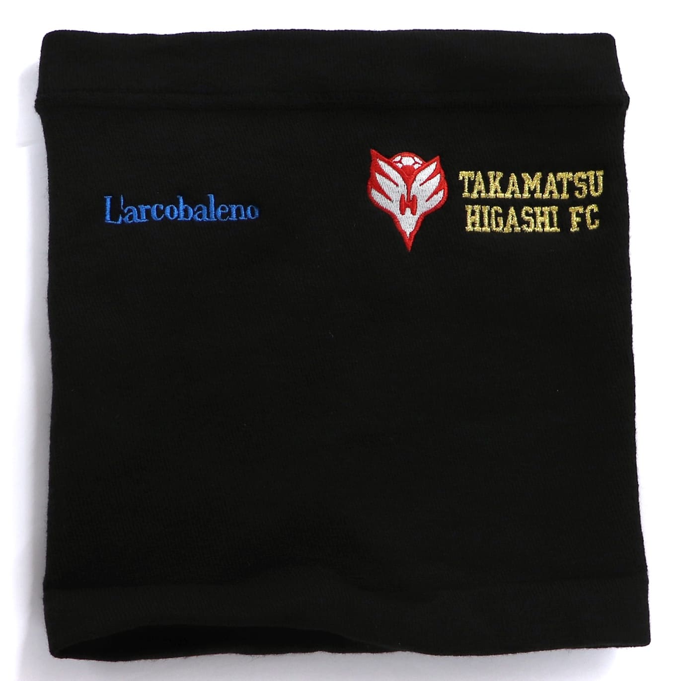 ネックウォーマー刺繍