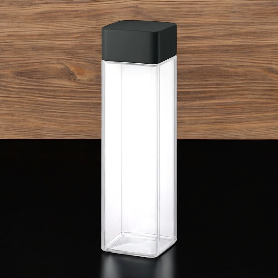 スクエアクリアボトル