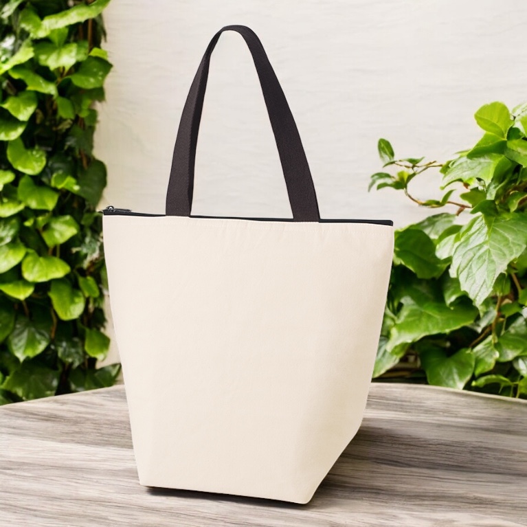 オーガニックコットンバイカラー保冷トート（M）