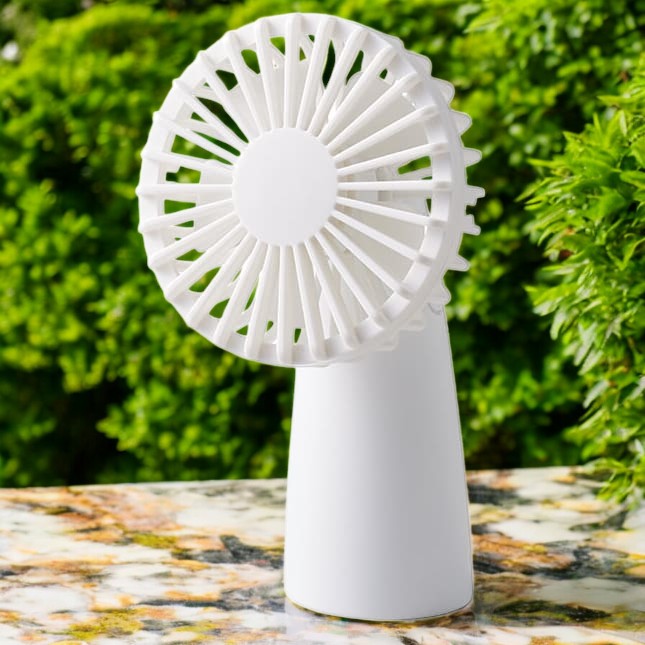 ポータブル首かけハンディファン