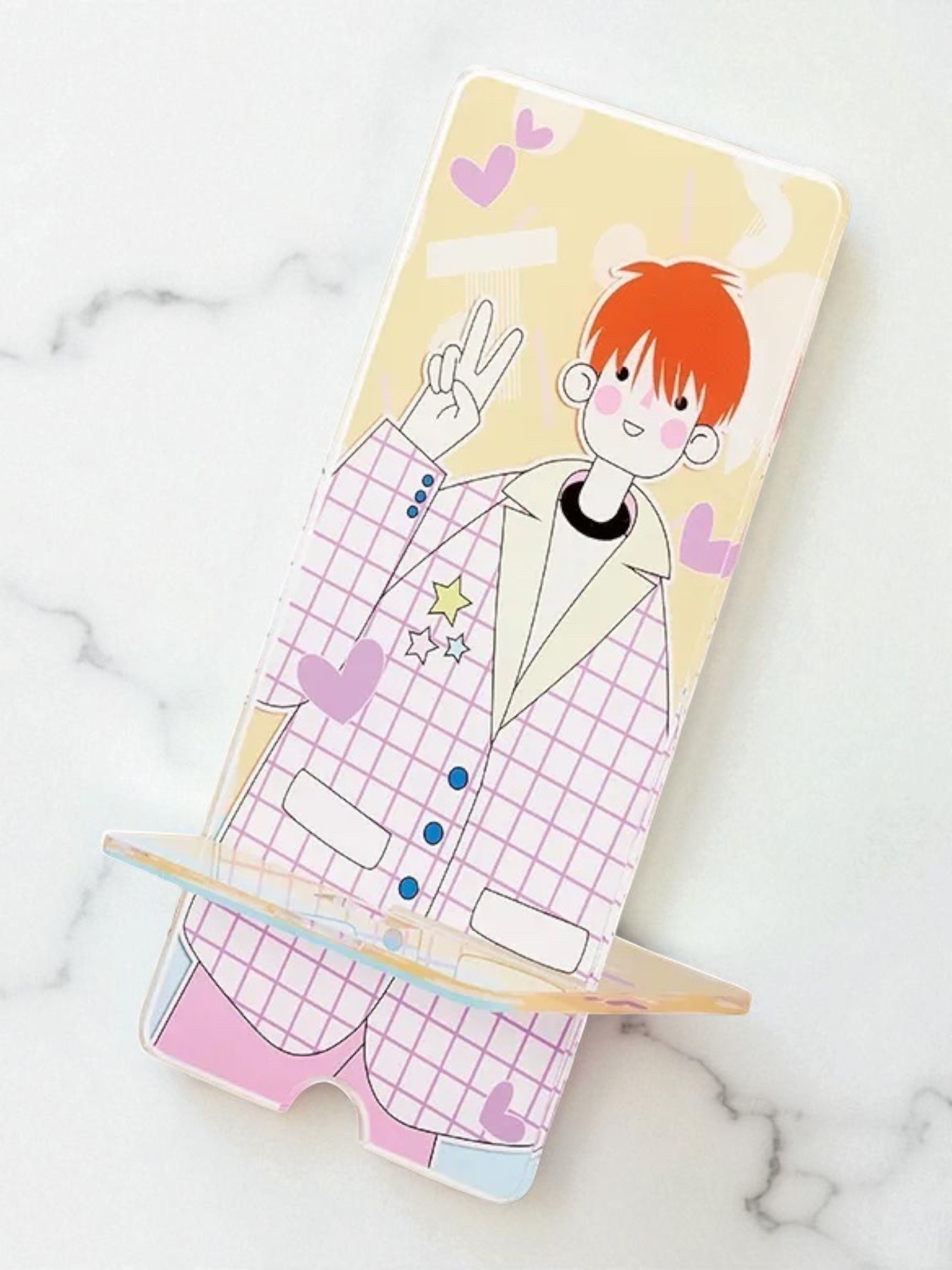 アクリルスマホスタンド