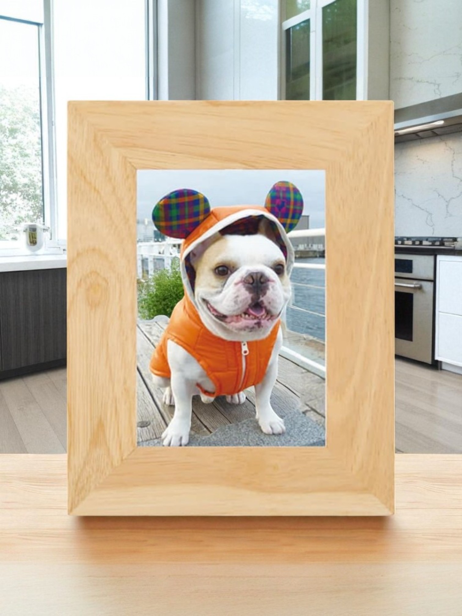 ラバーウッドフォトスタンド