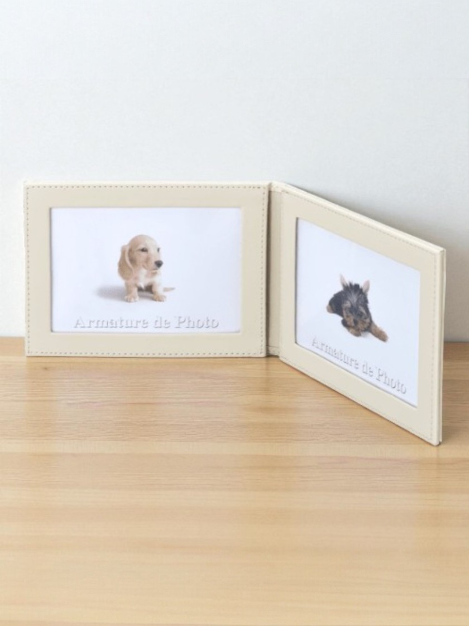 レザーツインフォトフレームマット