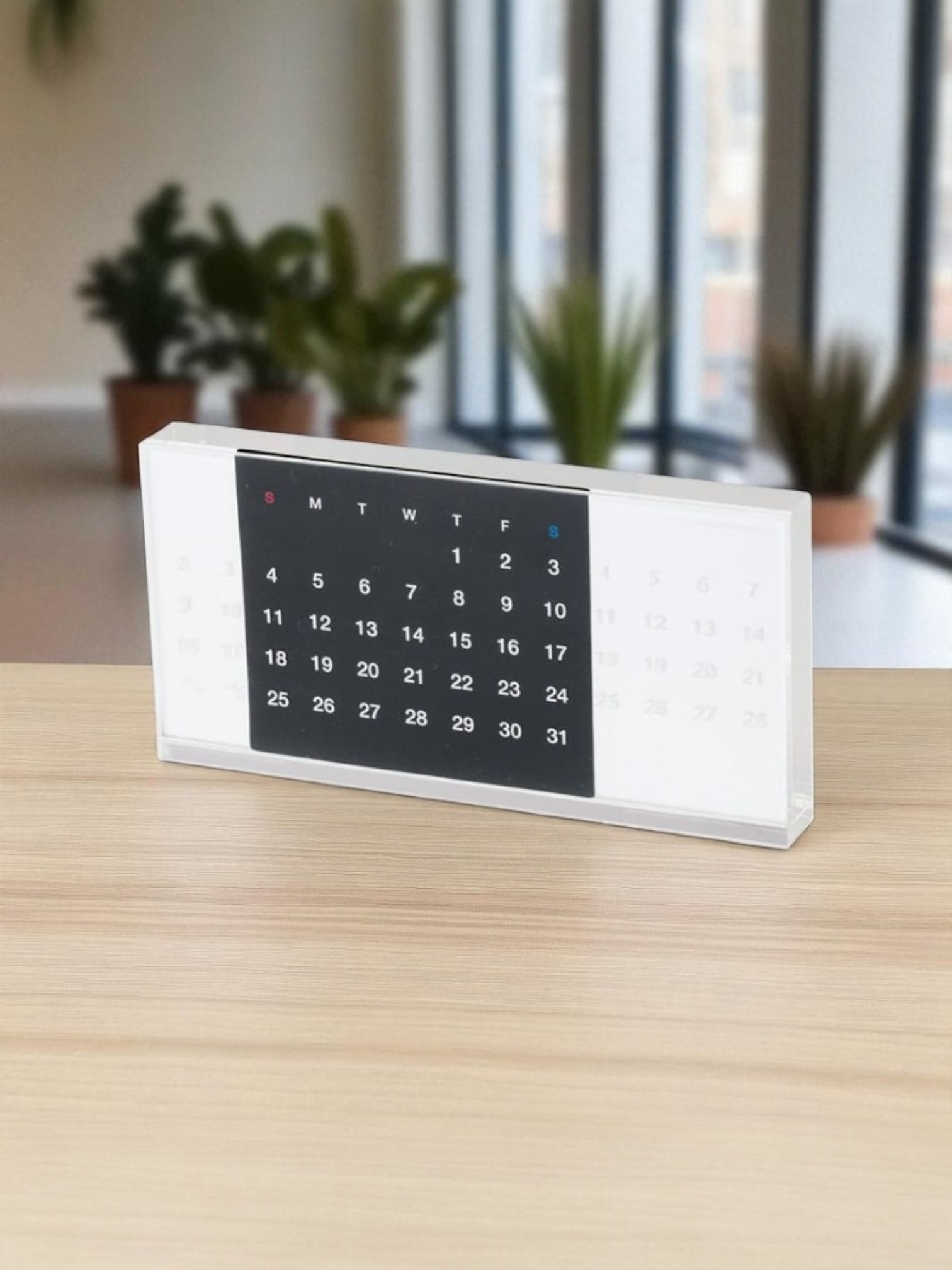 アクリル万年カレンダー