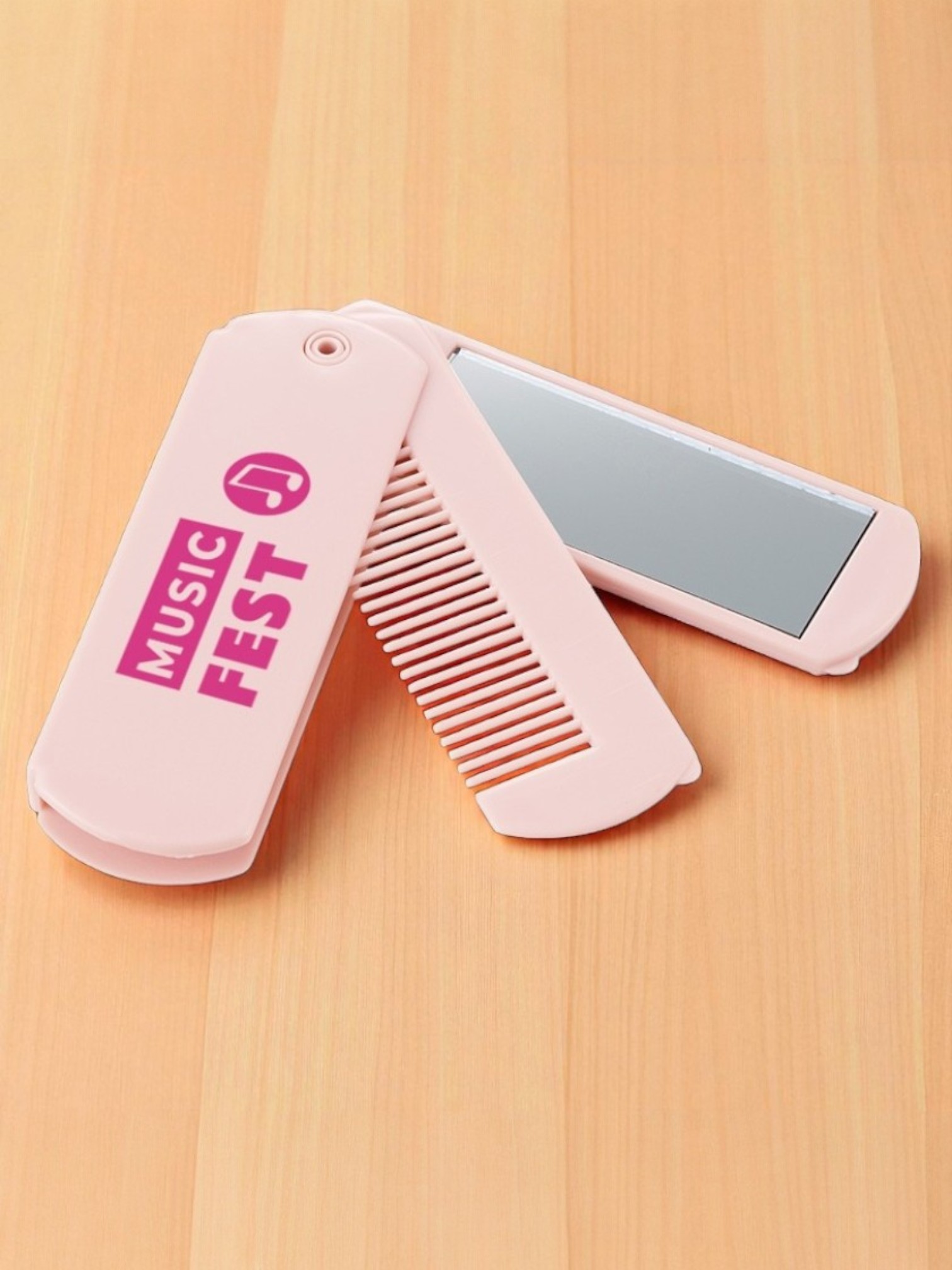 折りたたみコーム（ミラー付）