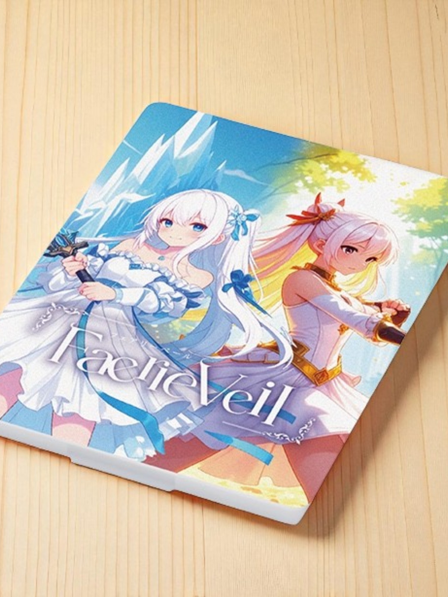 全面印刷できるマットスクエアミラー（S）