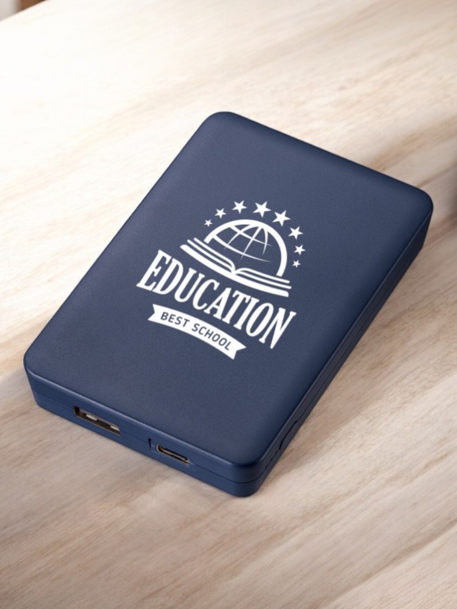 全面印刷できるモバイルチャージャー4000スクエア