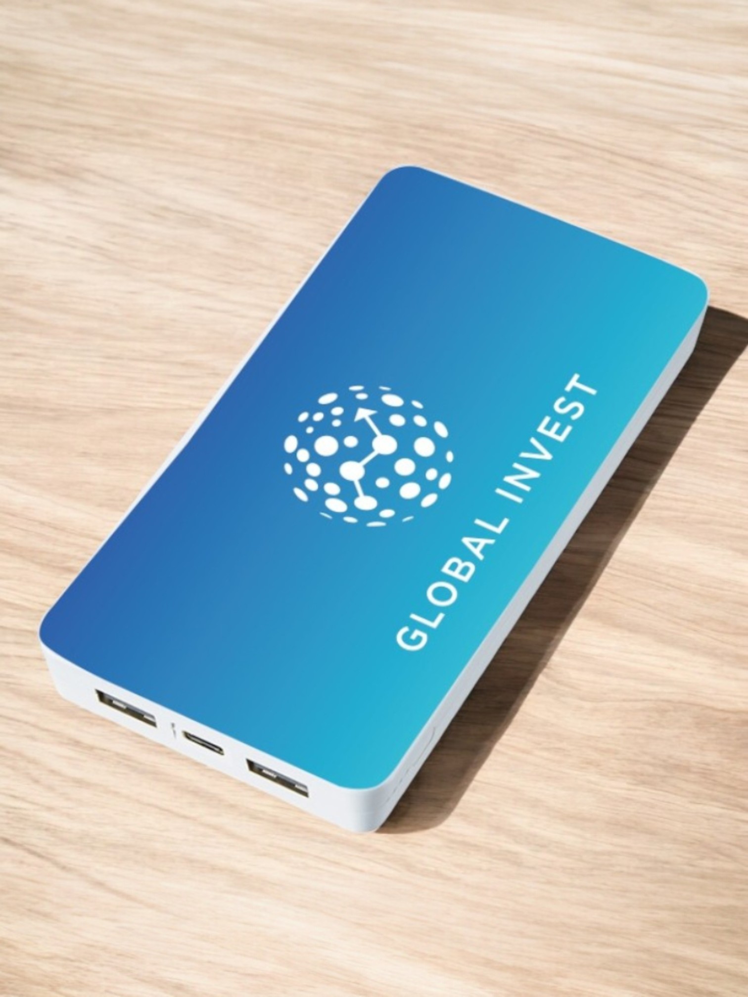 全面印刷できるモバイルチャージャー10000スクエア