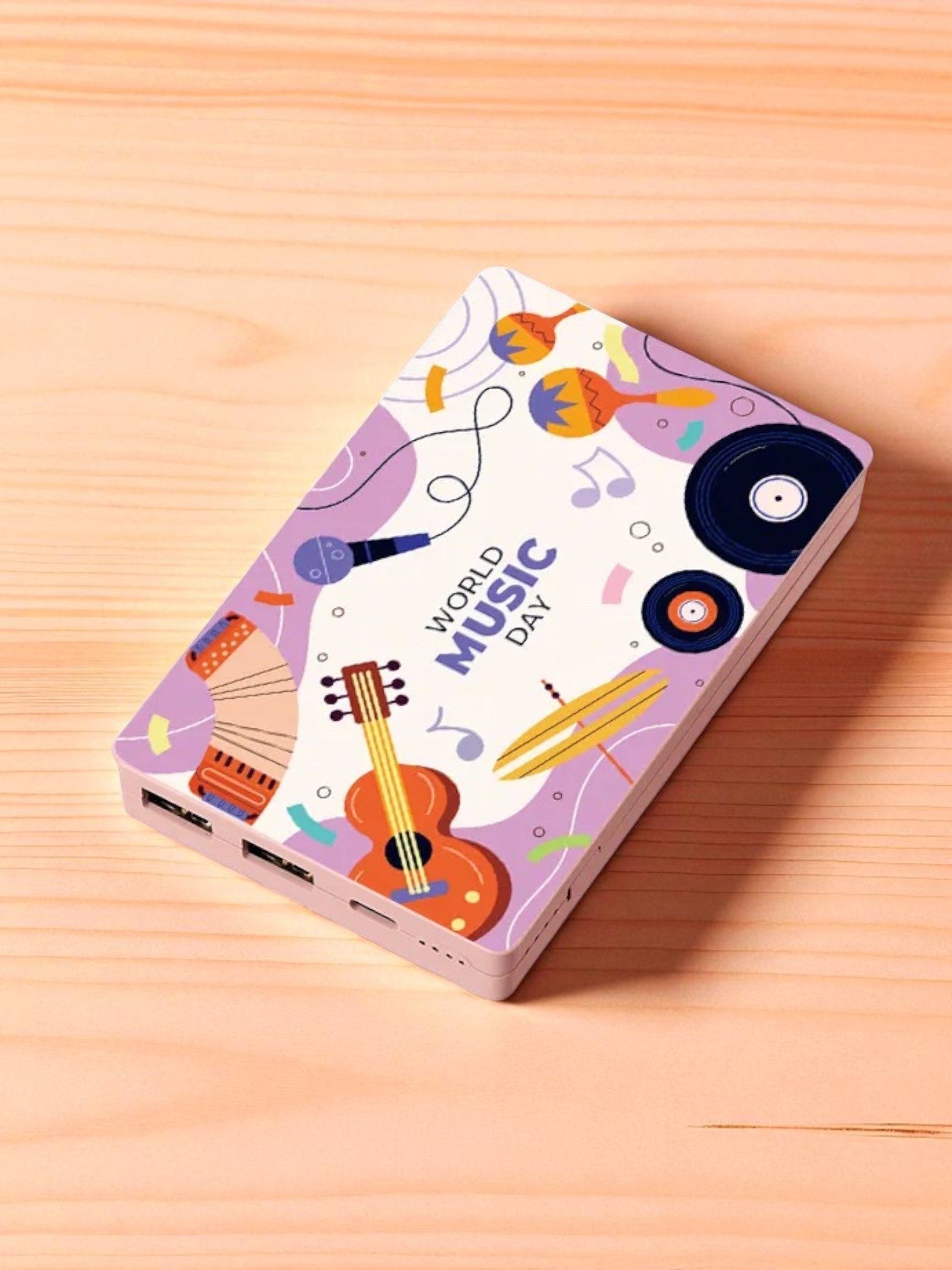 全面印刷できるモバイルチャージャー6000コンパクト