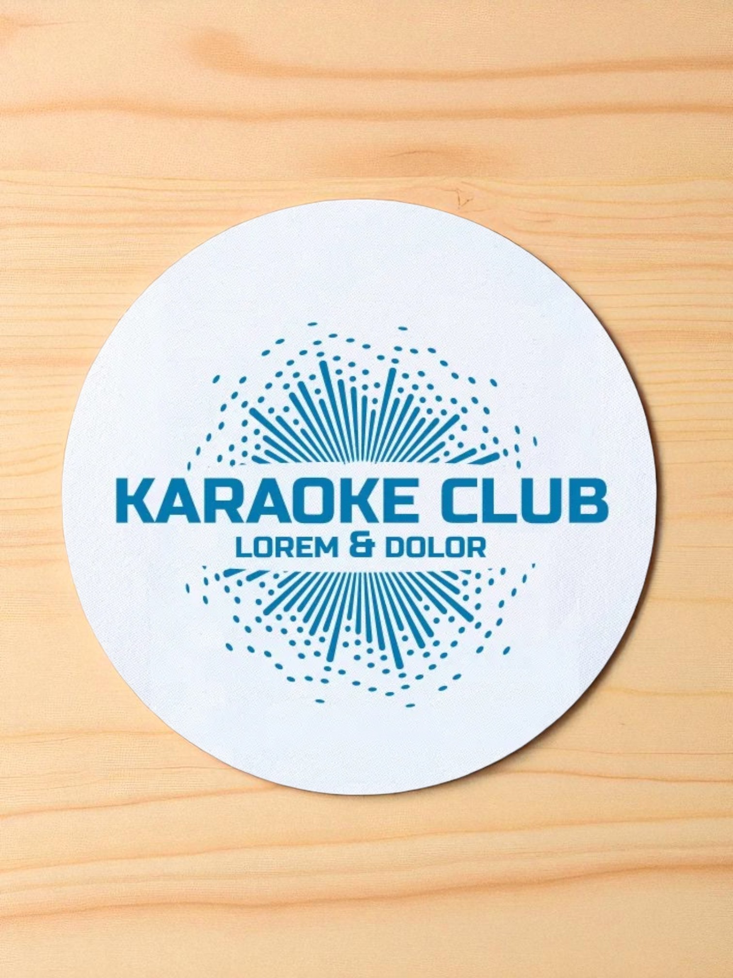 ソフトマウスパッドラウンド