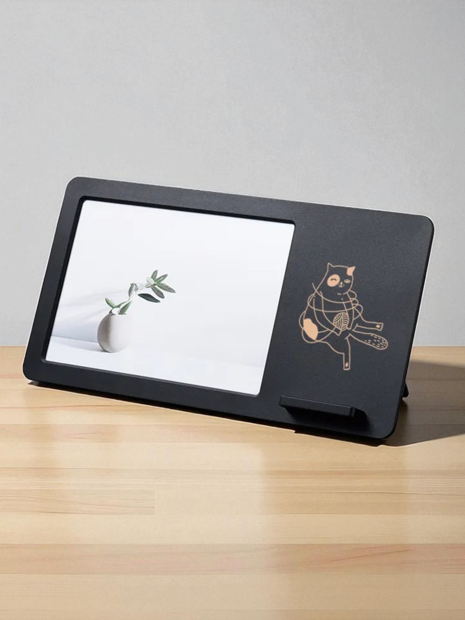 ワイヤレス充電付フォトスタンド5W