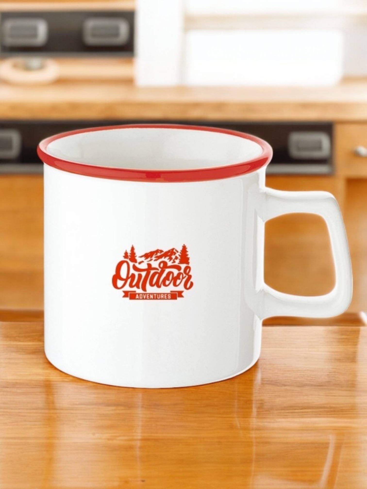 陶器マグストレートラウンドリップ