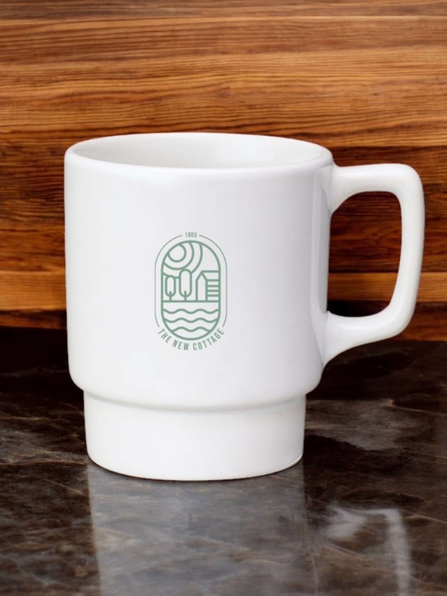 陶器マグスタッキング