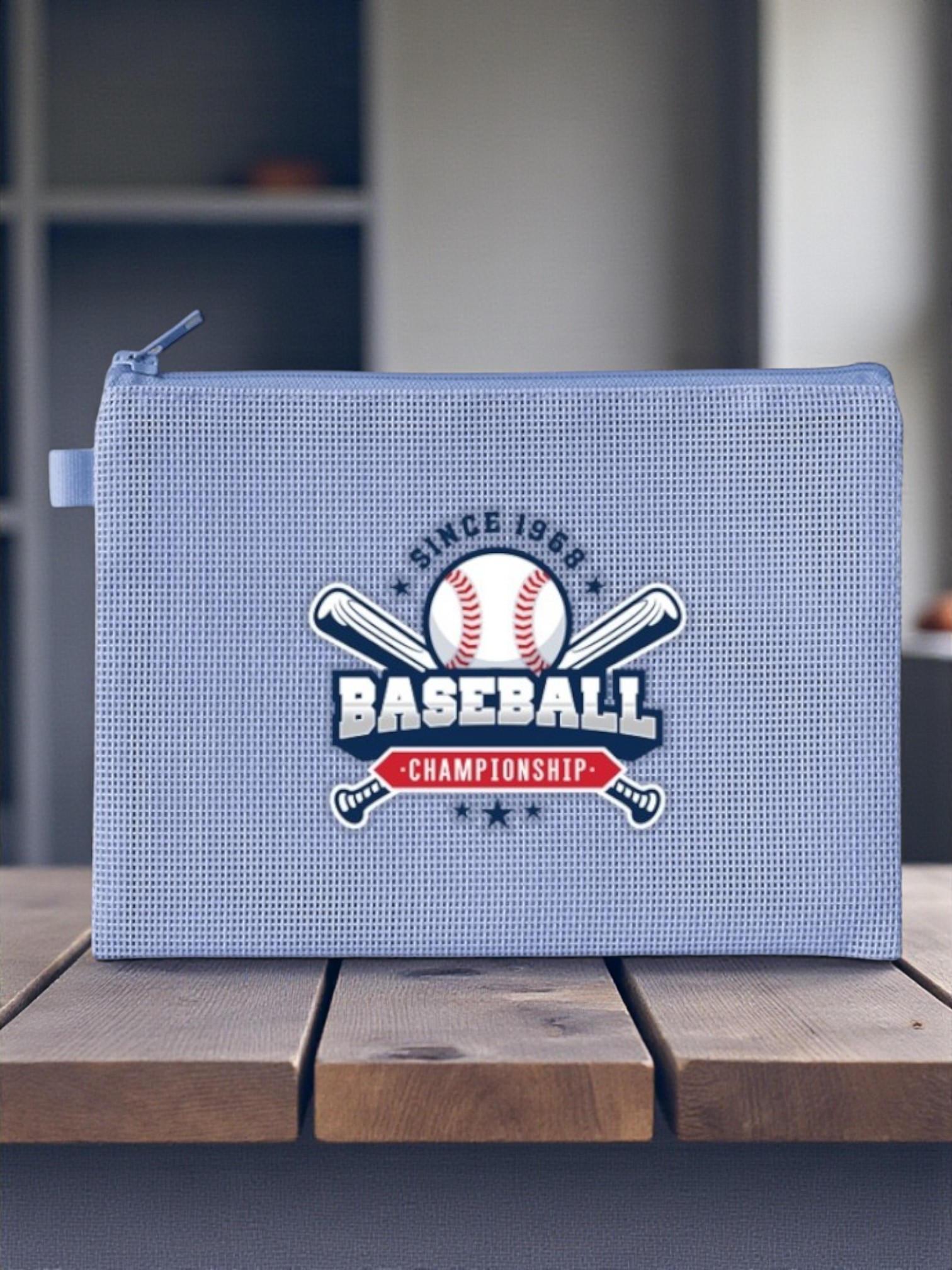 ハードメッシュフラットポーチ