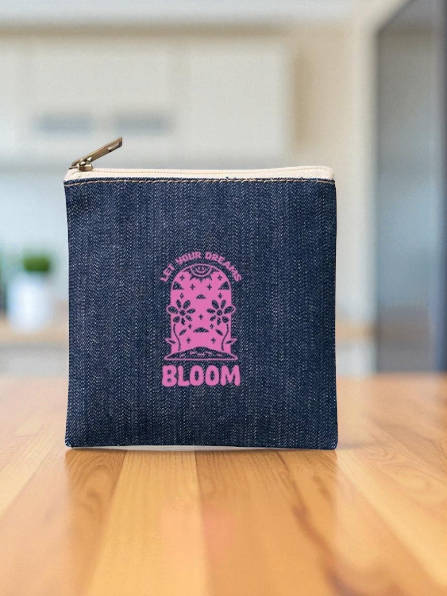 デニムフラットポーチ（SS）