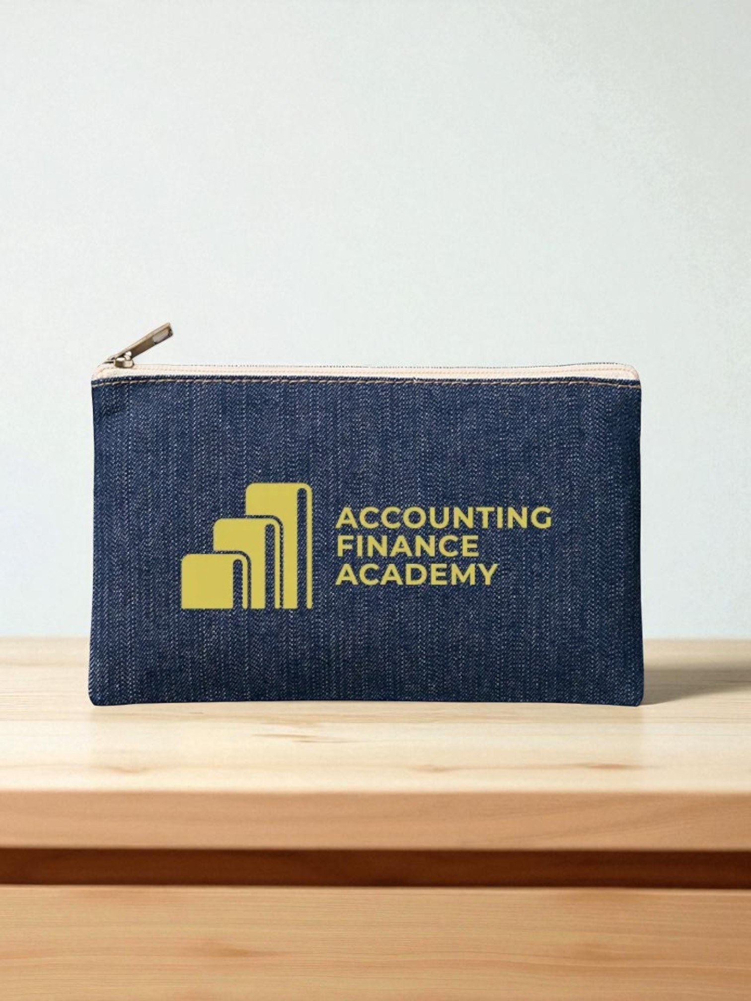 デニムフラットポーチ（S）