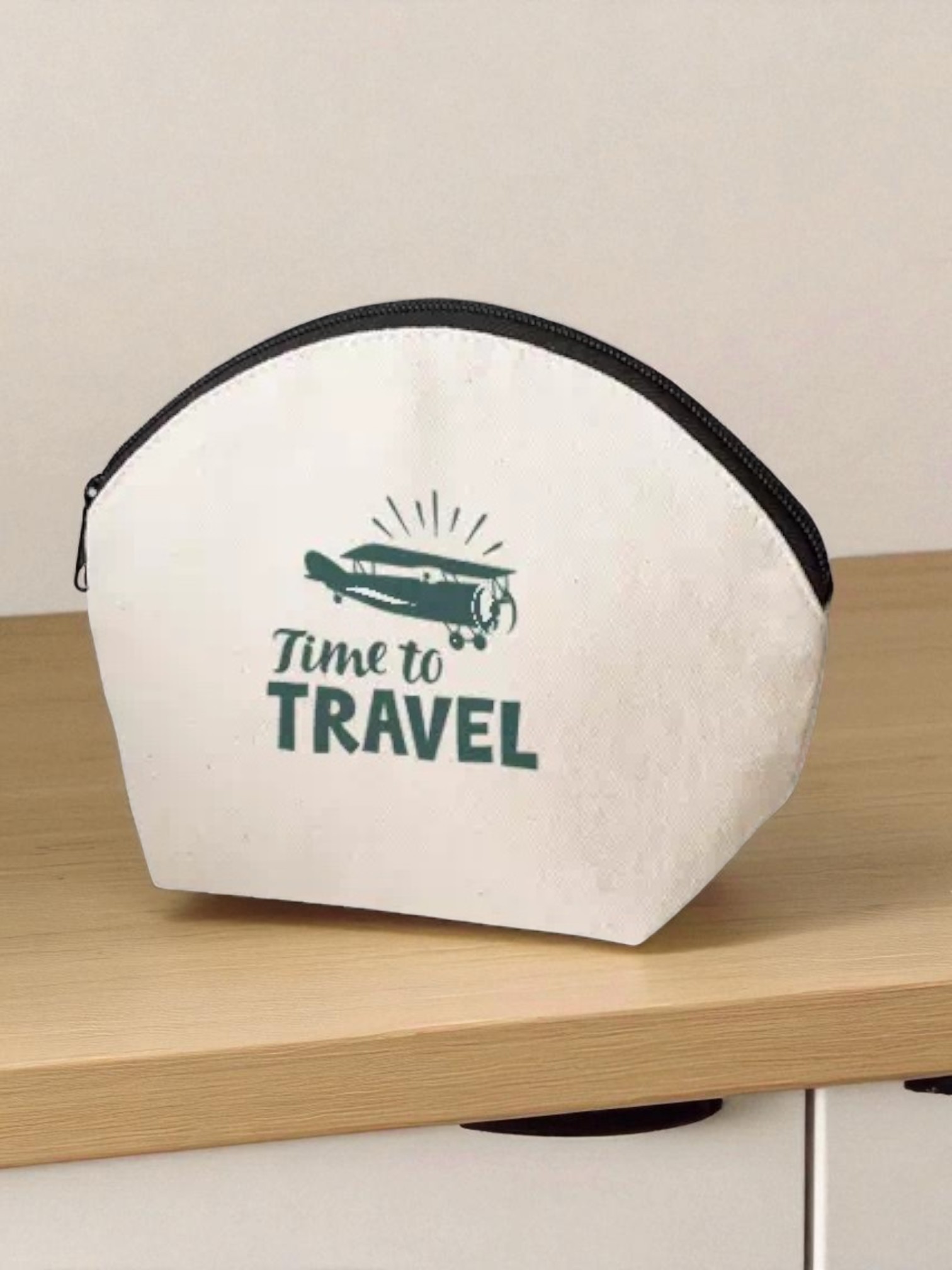 キャンバスシェルポーチ