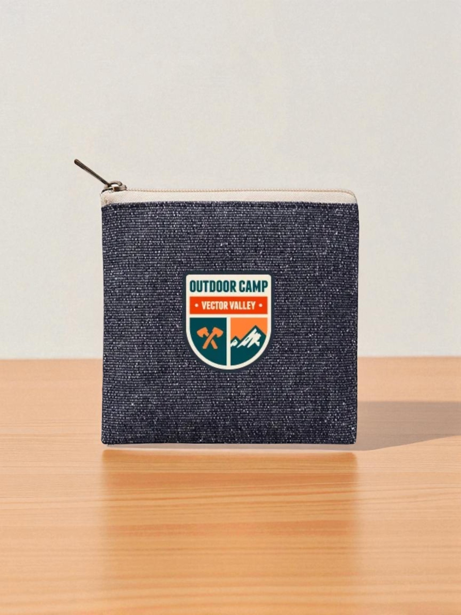 シャンブリックキャンバスフラットポーチ（SS）