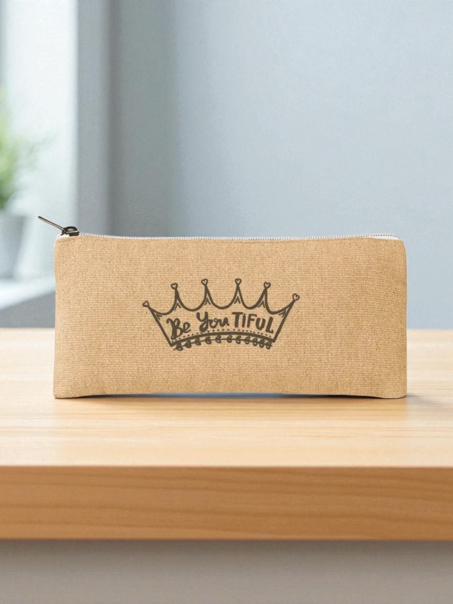 シャンブリックキャンバスフラットポーチロング