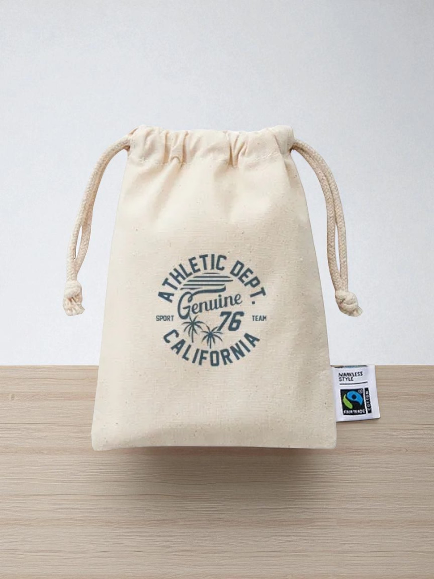 フェアトレードコットン巾着（S）