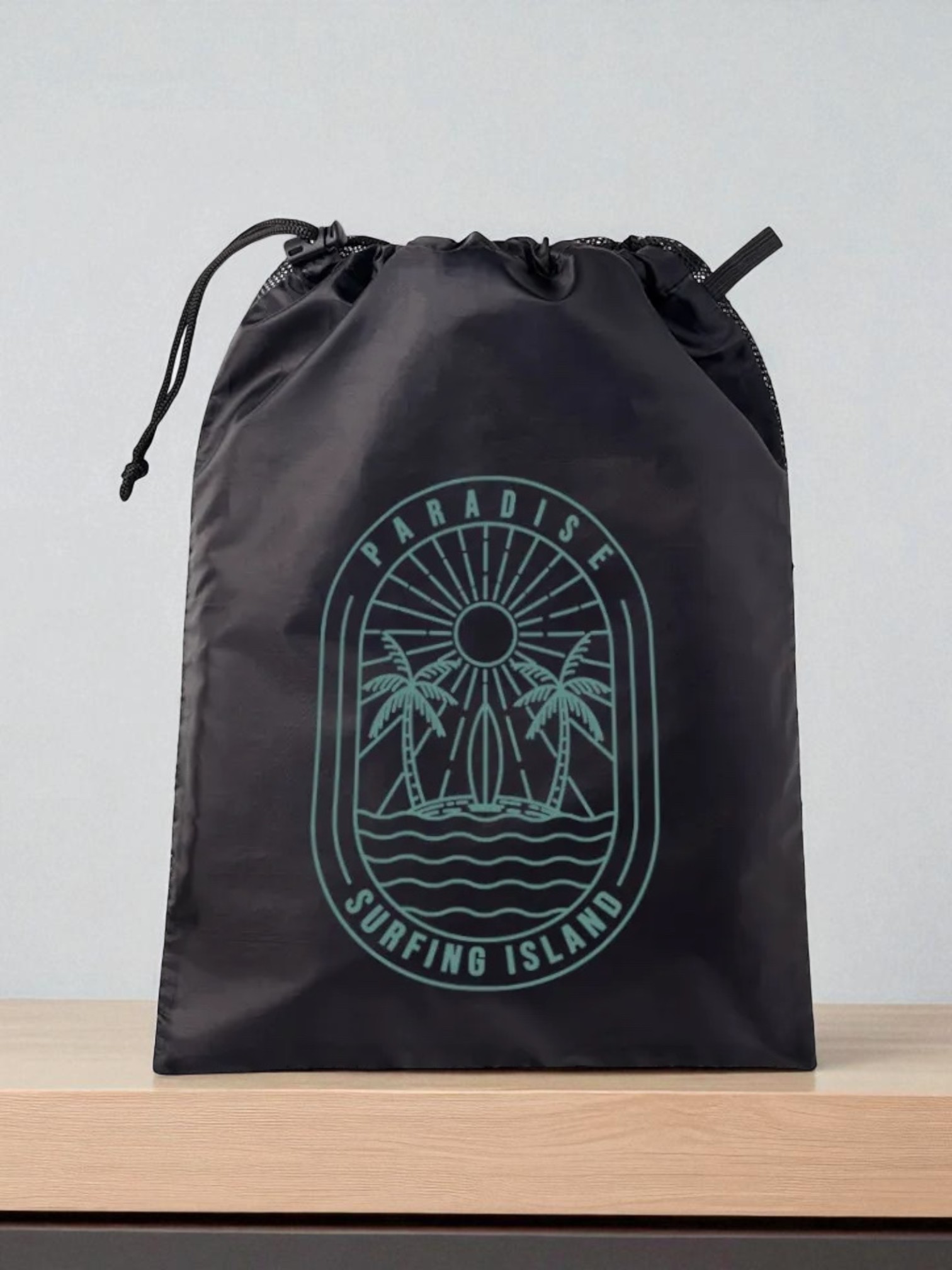 メッシュポリ巾着（L）