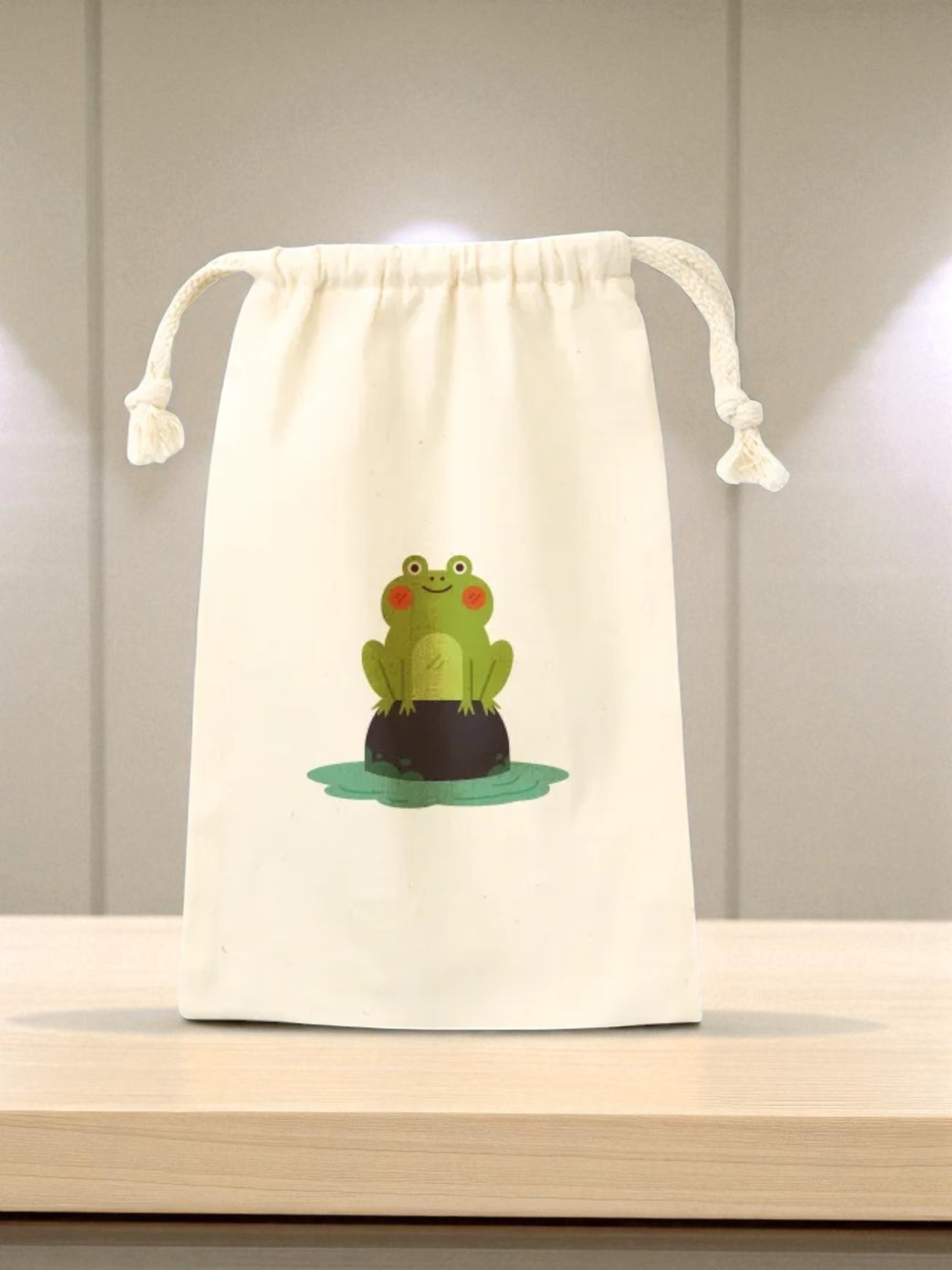 コットン巾着（M）