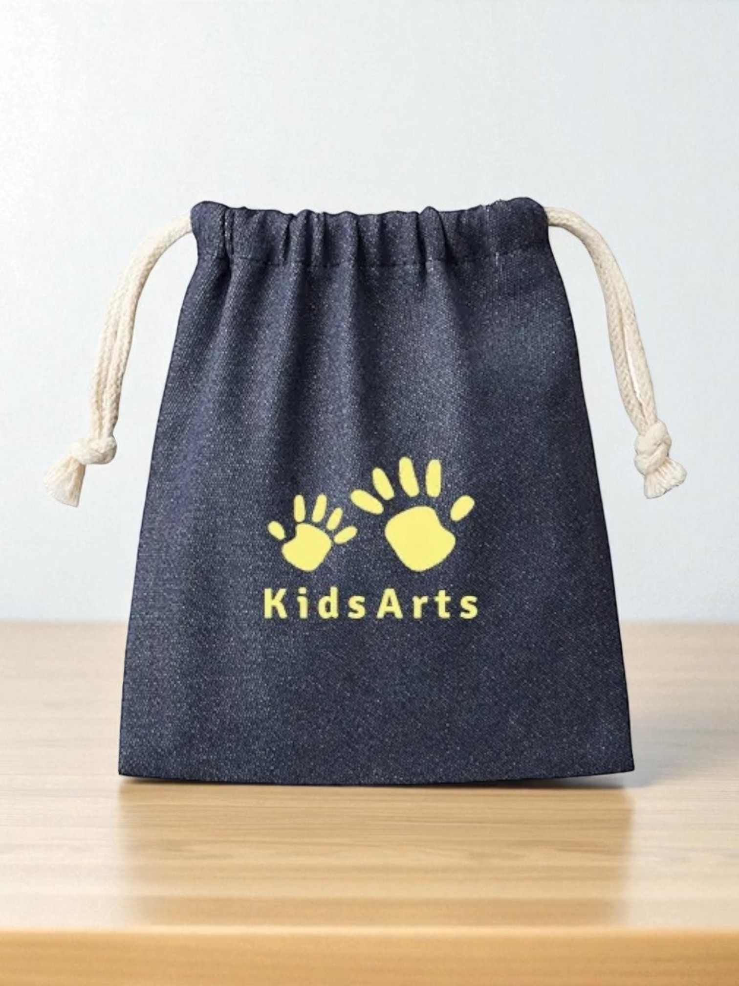 デニムライク巾着（S）