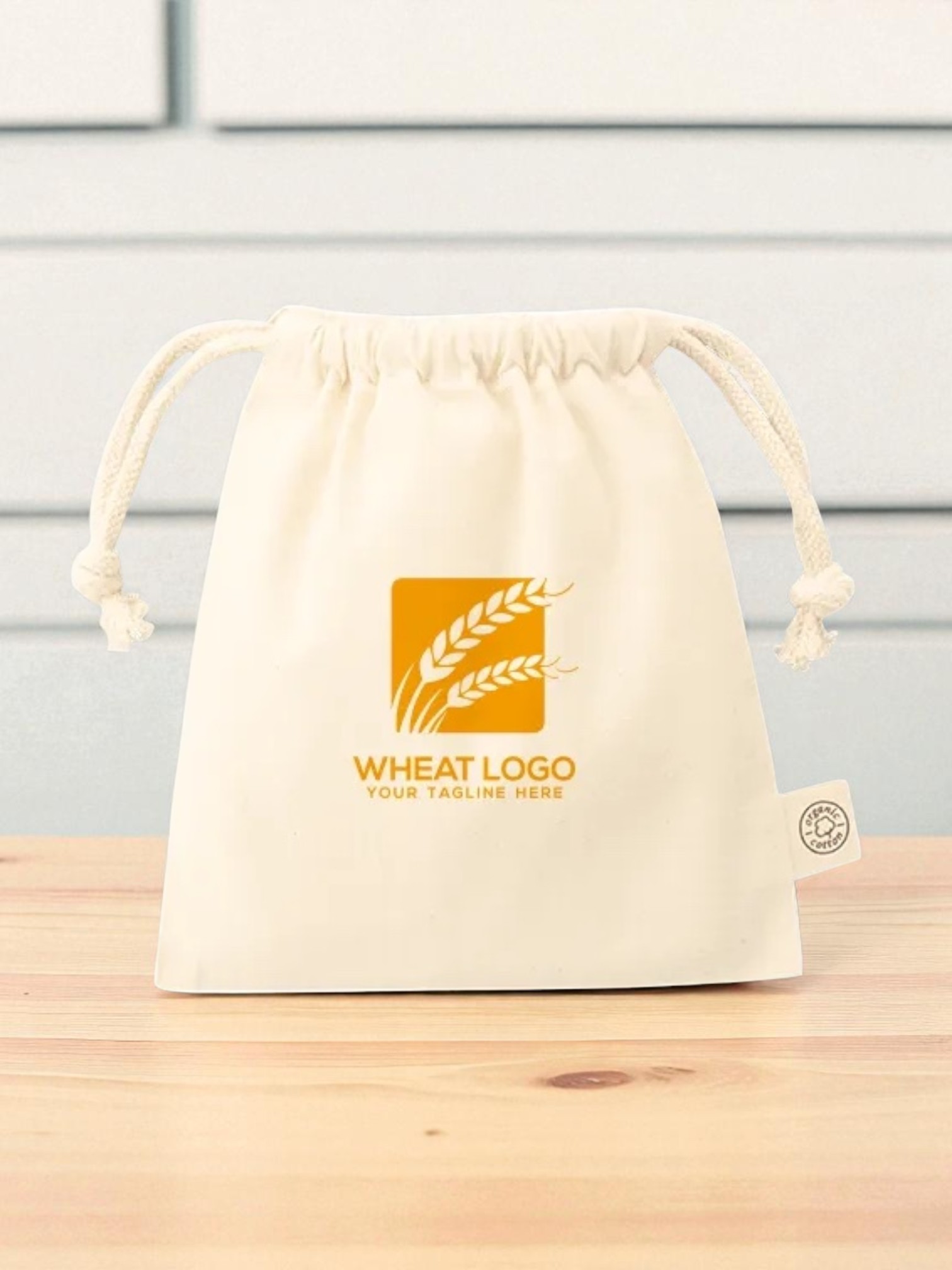 オーガニックコットン巾着（S）