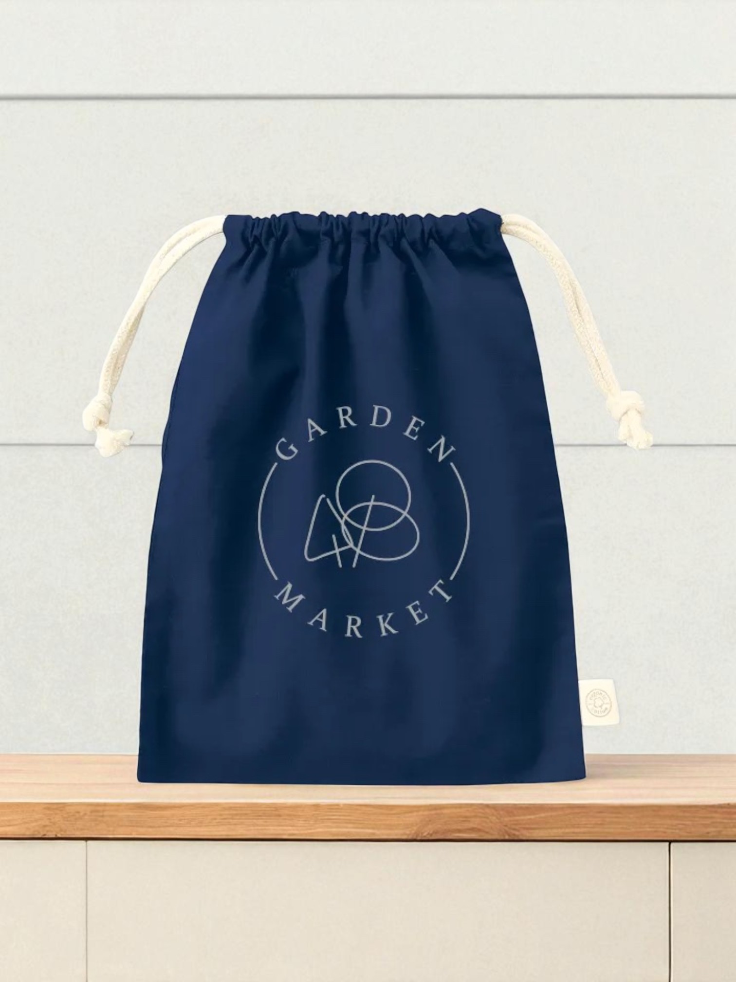 オーガニックコットン巾着（M）