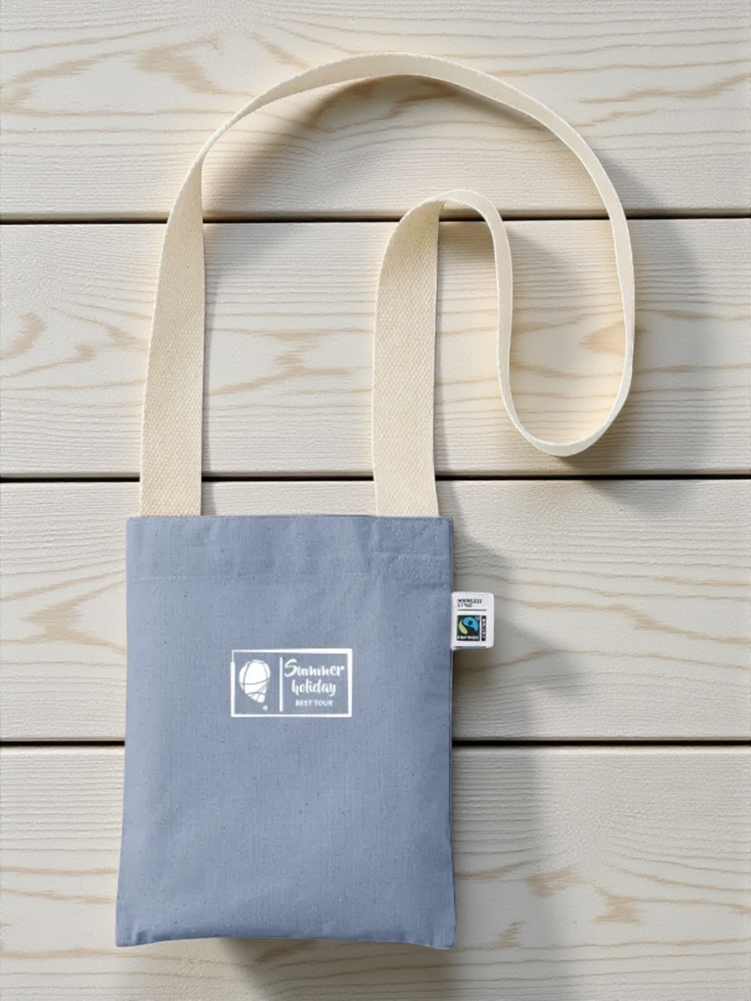 フェアトレードコットンサコッシュ