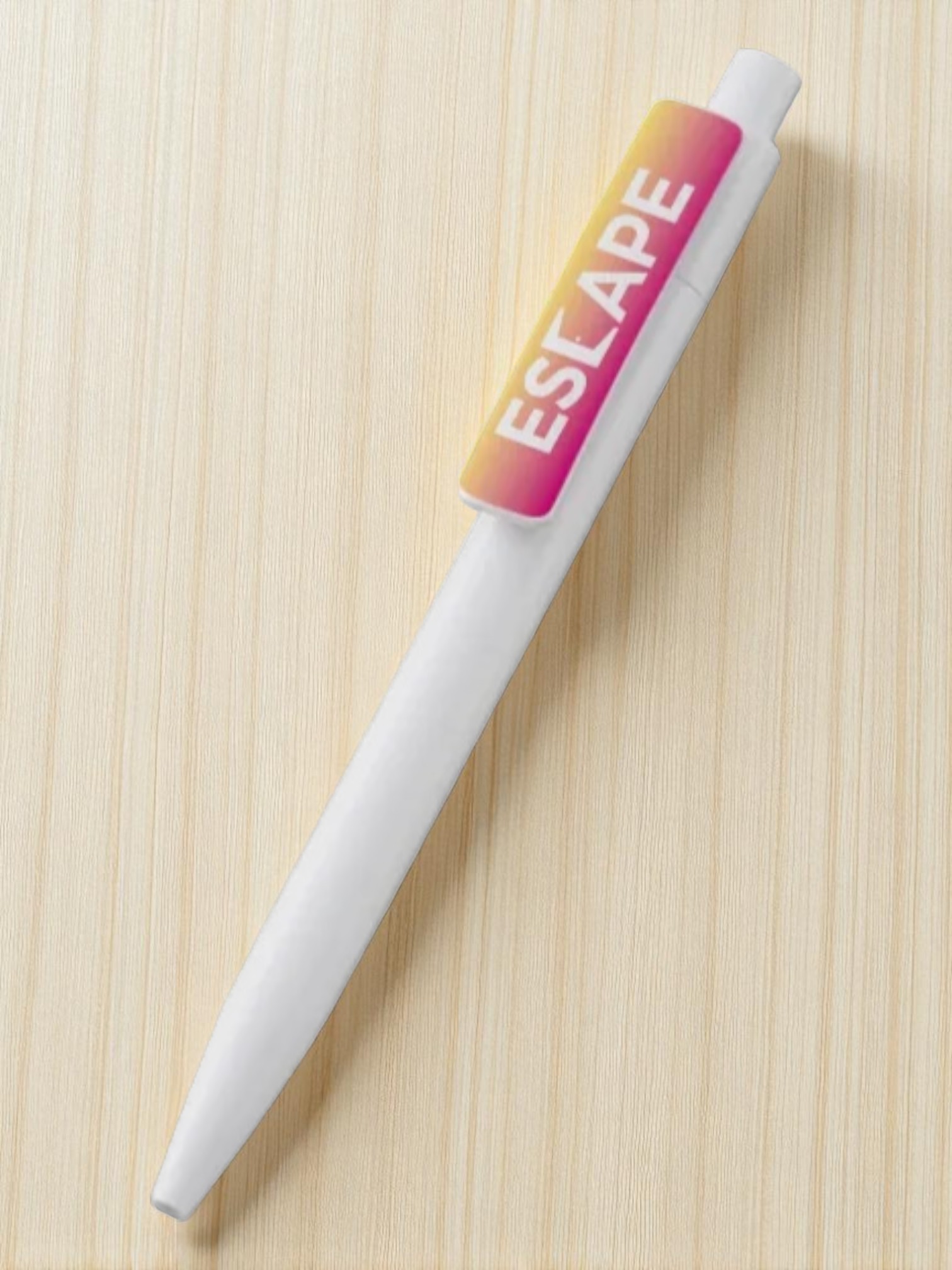 シンプルスリムボールペン（再生ABS）