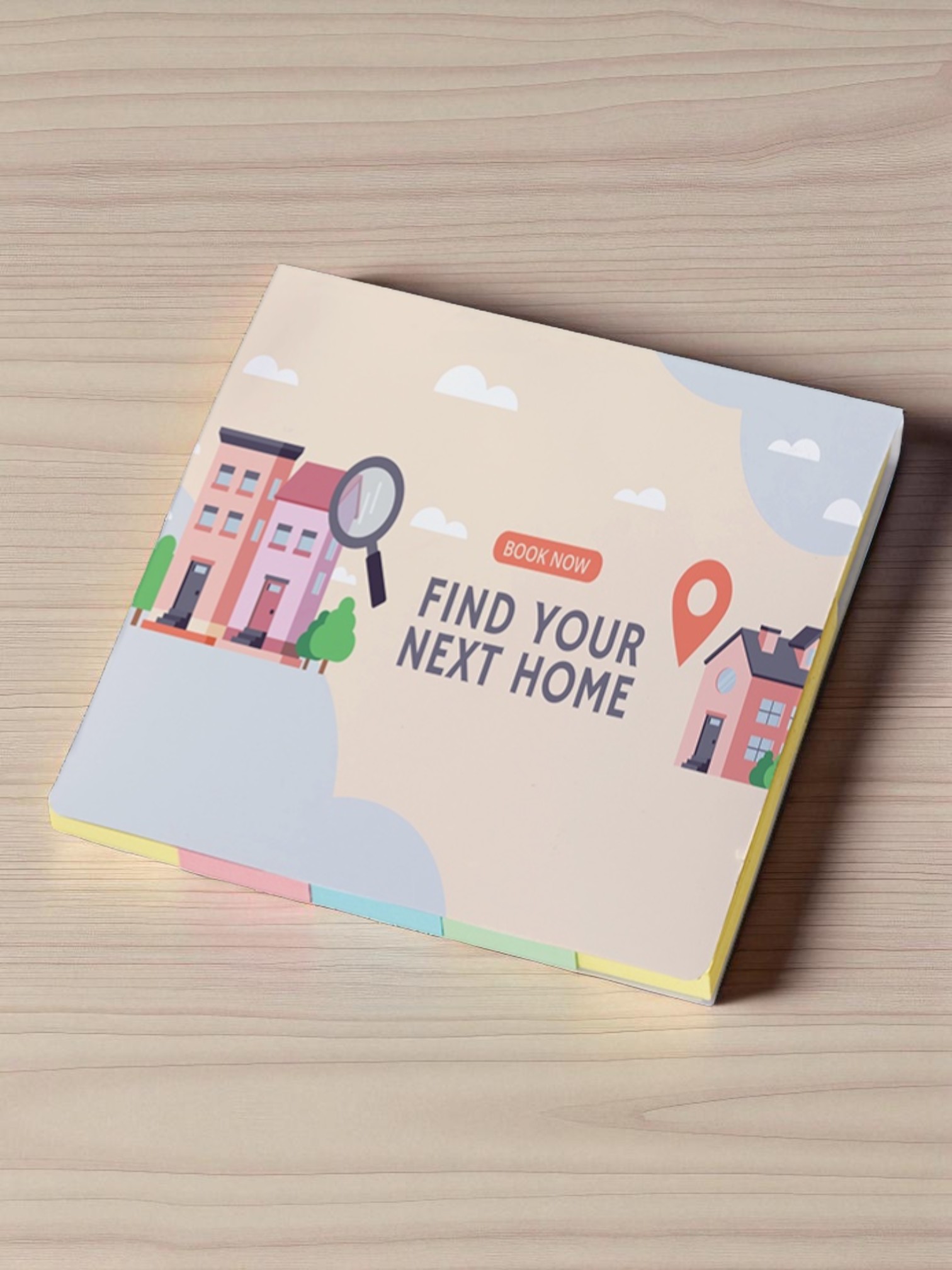 カスタムデザイン付箋セット（L）