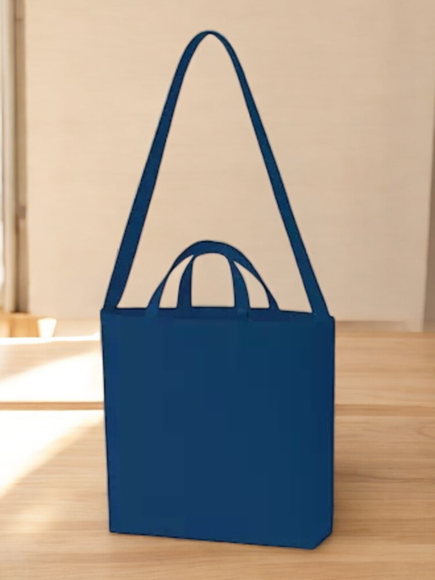 キャンバスWスタイルバッグインナーポケット付