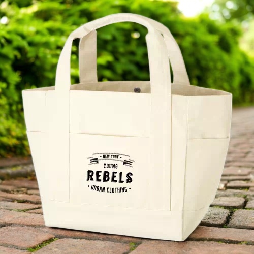 厚手キャンバスポケットマルチトート