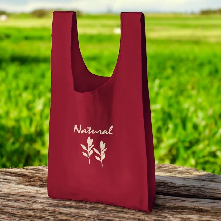 厚手コットンマルシェバッグ