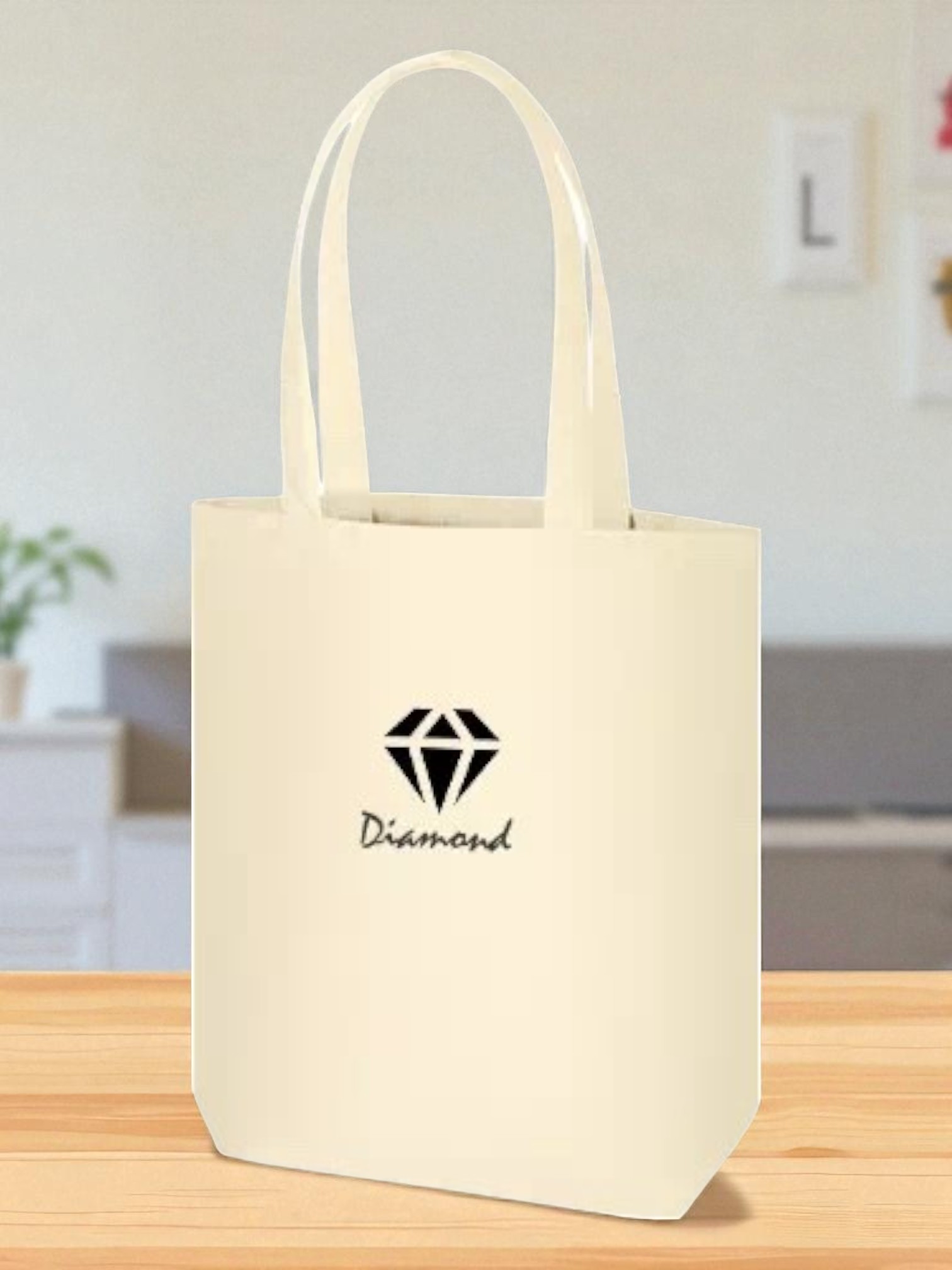 ライトキャンバスタウントート