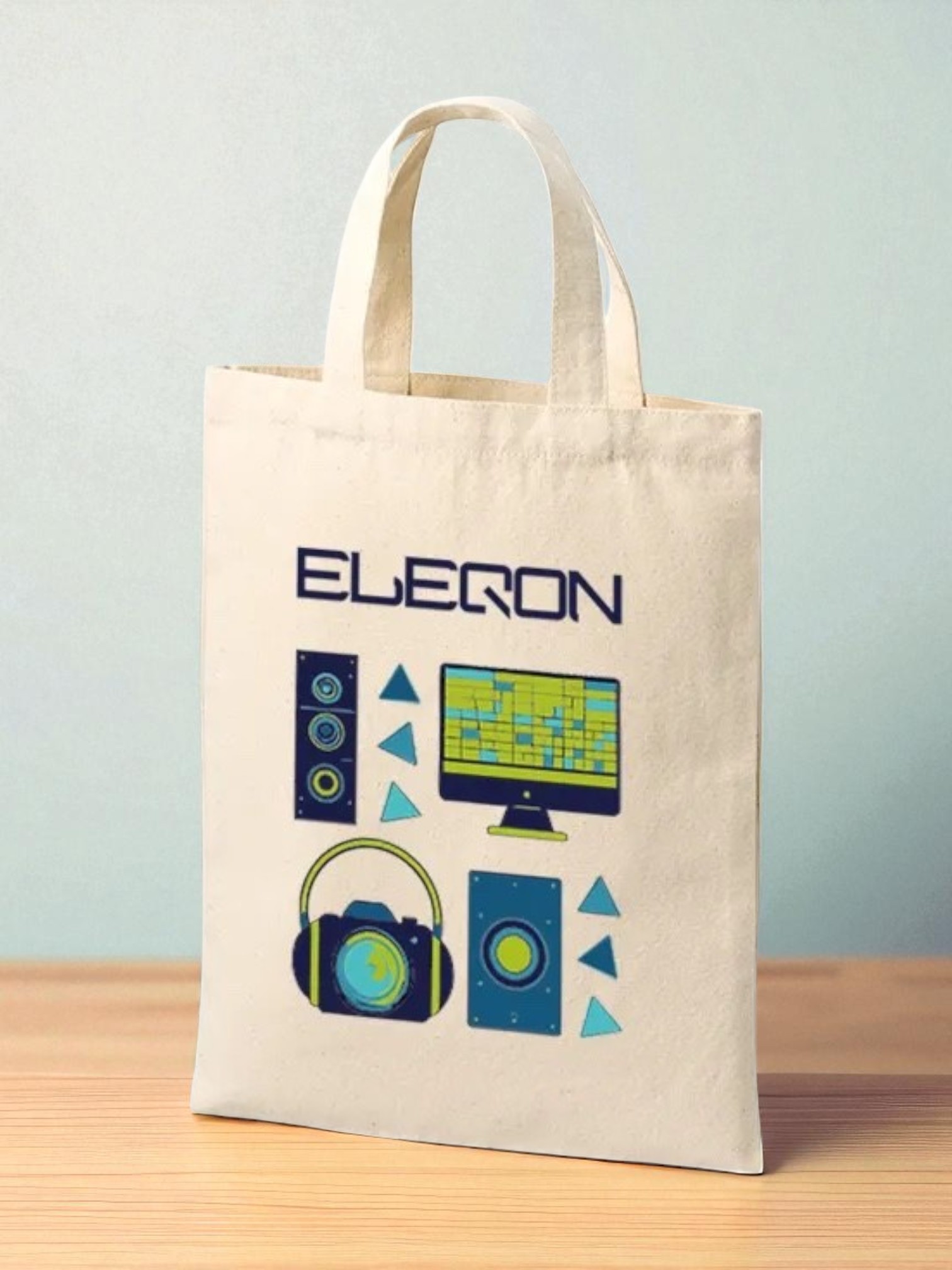 ライトキャンバスフラットバッグ