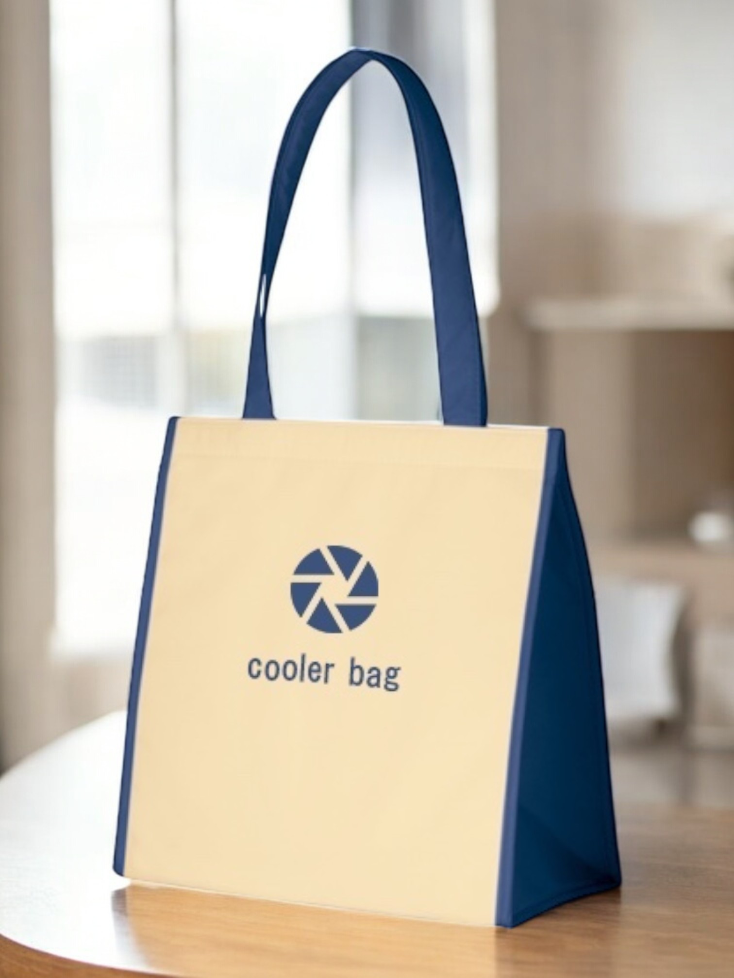 不織布保冷スクエアコンビトート