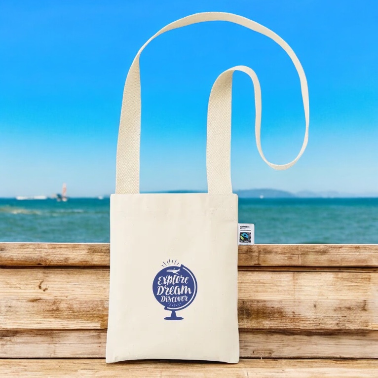 フェアトレードコットンサコッシュ