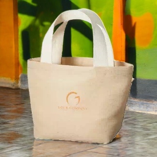 ジュートコットントート（S）