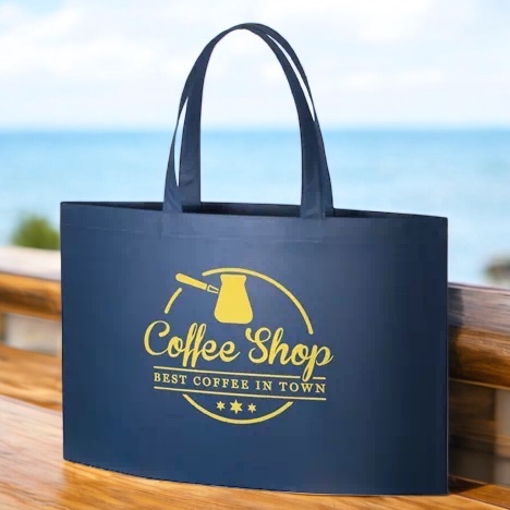 不織布イベントバッグガゼットマチ付