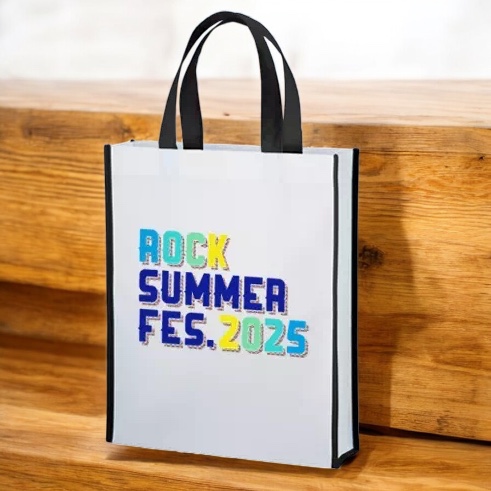 不織布A4スクエアトートコンビカラー