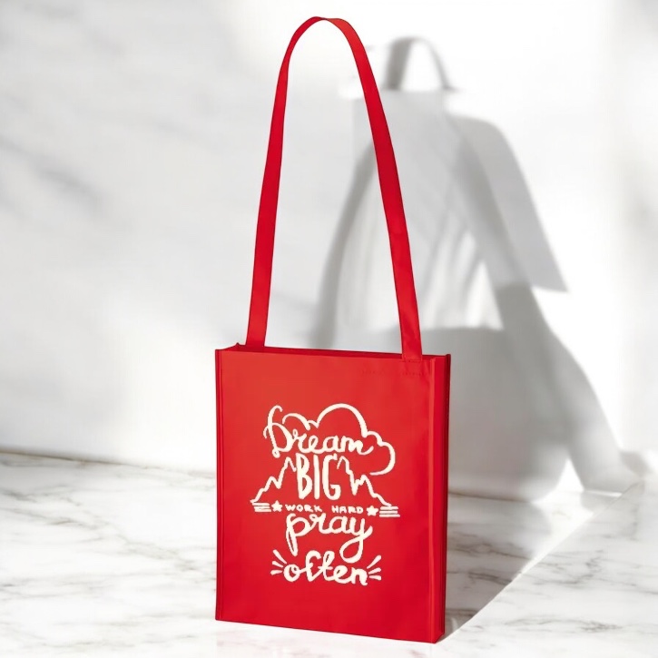 不織布A4スクエアショルダートート