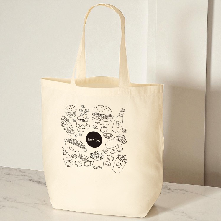 オーガニックコットンバッグ（M）