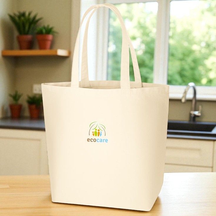 オーガニックコットンキャンバストート（L）