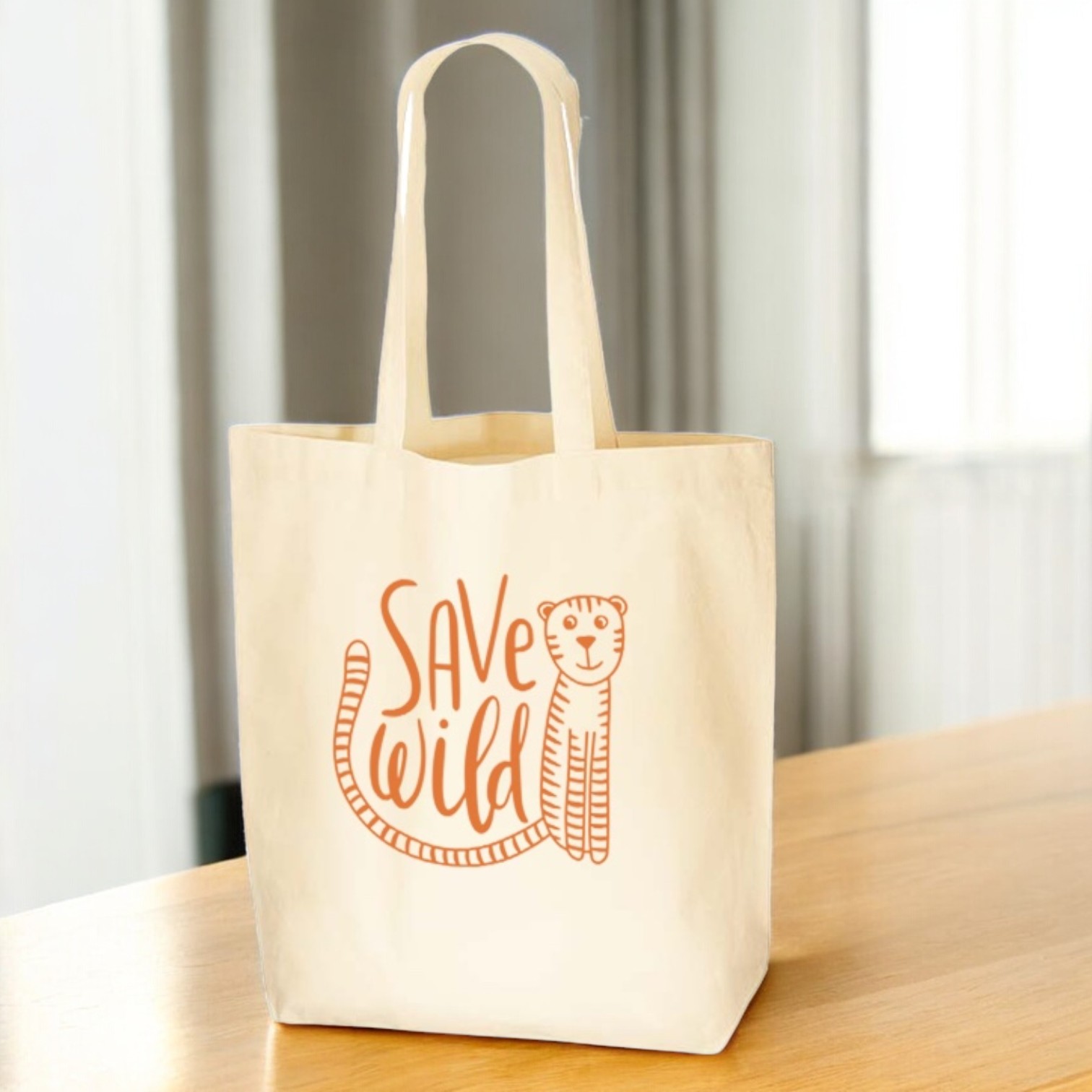 オーガニックコットンバッグ（L）