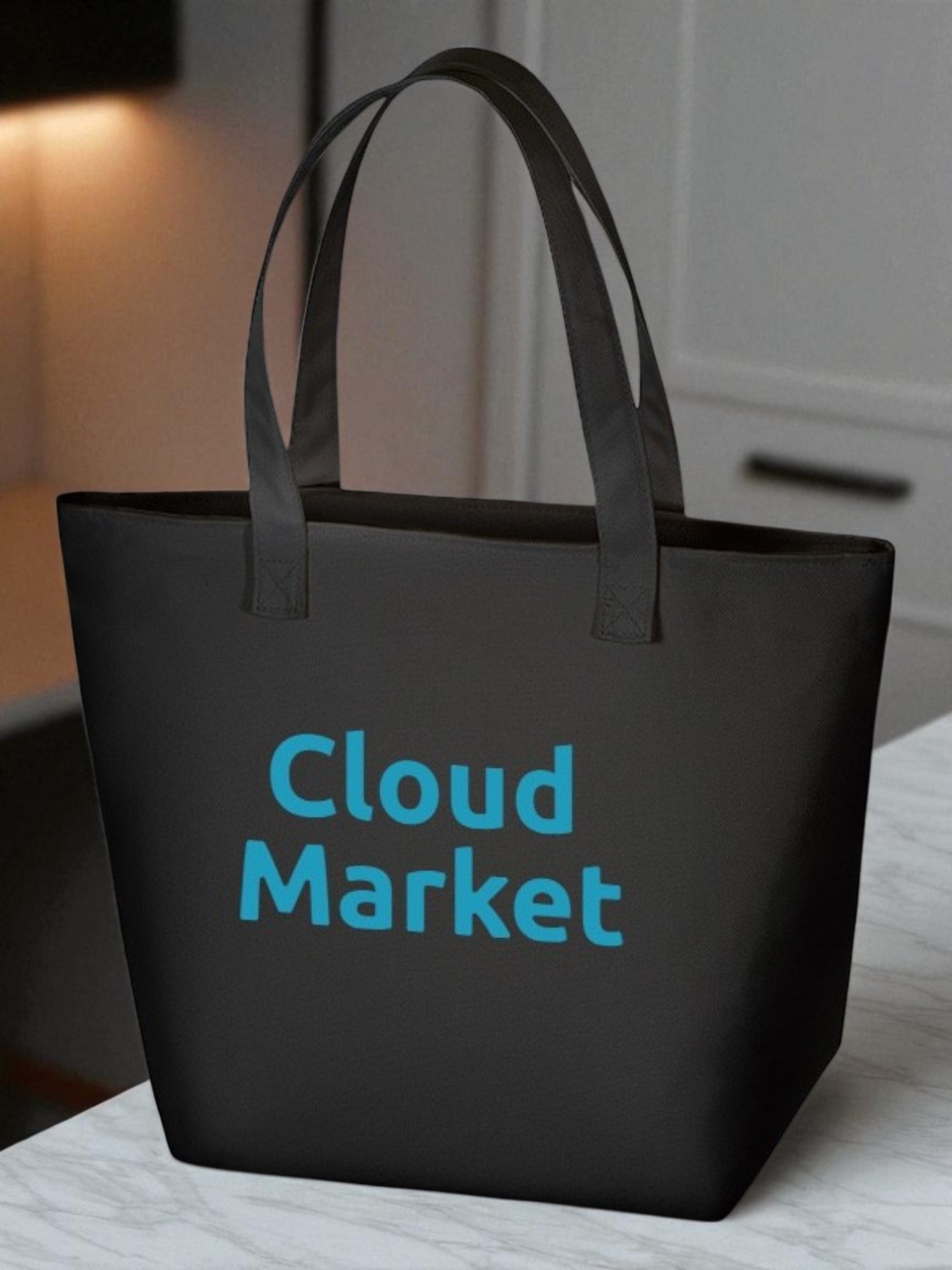 ベーシックファスナートート（L）